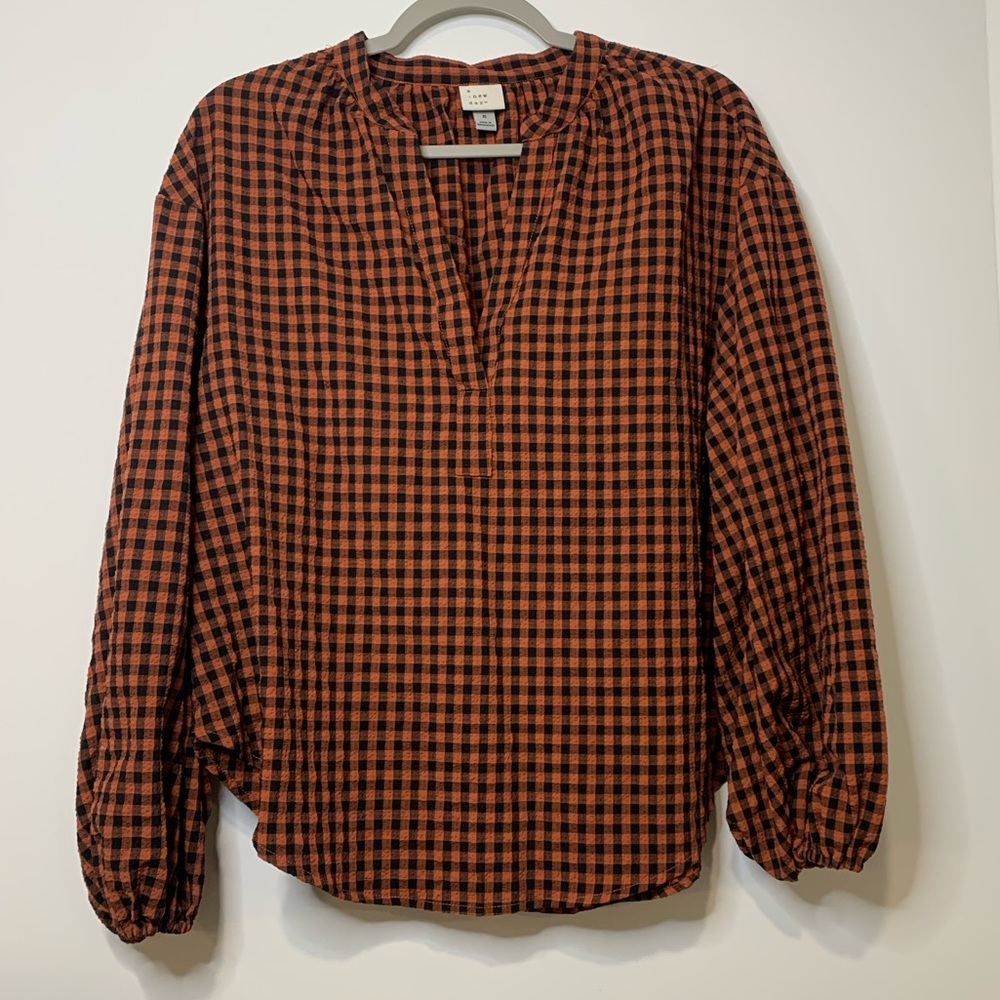 A New Day Patterned Blouse